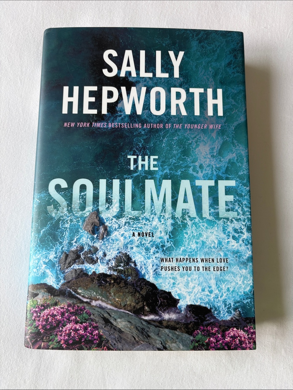 Sally Hepworth "The Soulmate" Hardcover Book - Teal Ocean Cover